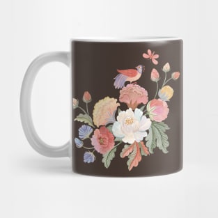 Victorian Flowers Mug